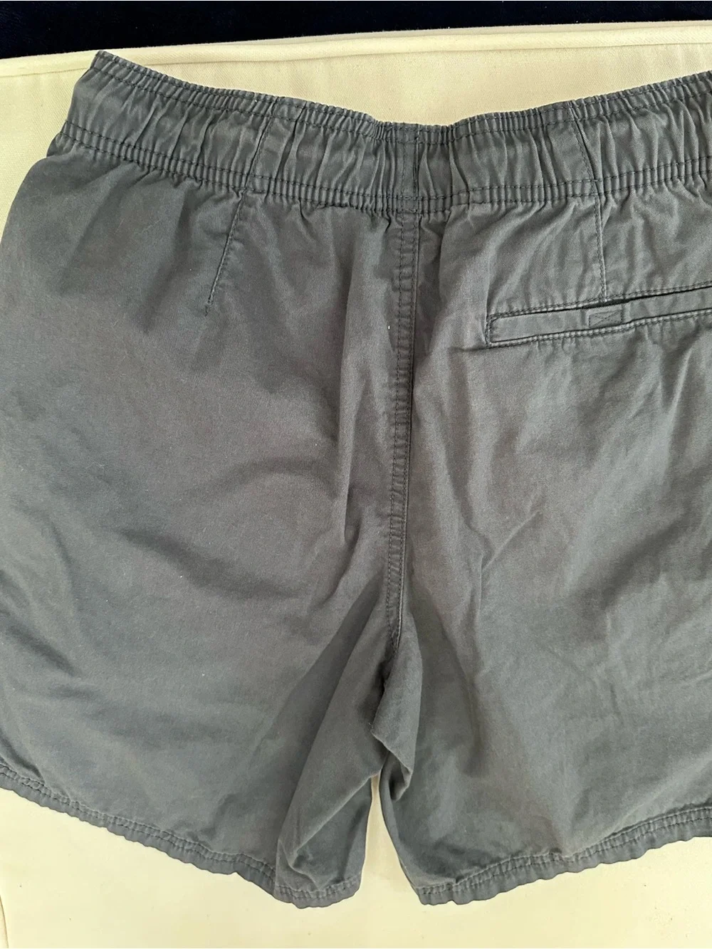 Casual Drawstring Shorts in Navy